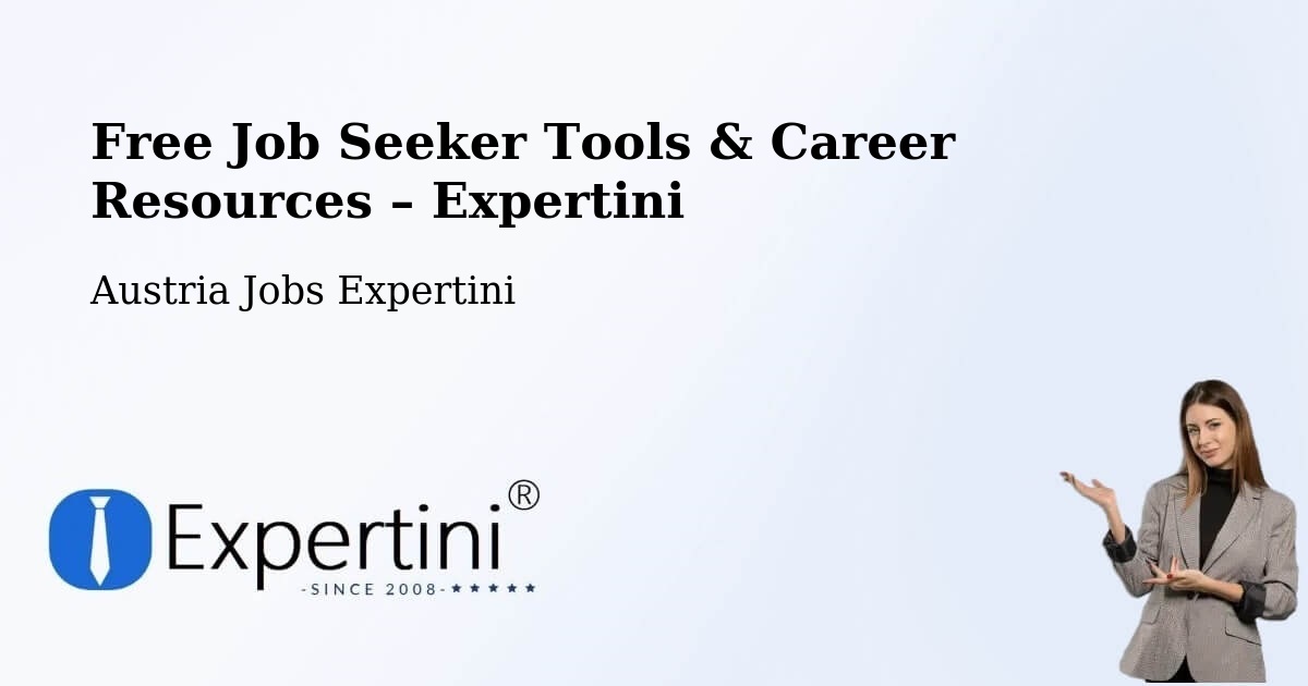 Free Job Seeker Tools & Career Resources – Strobl - Strobl, Austria Jobs Expertini