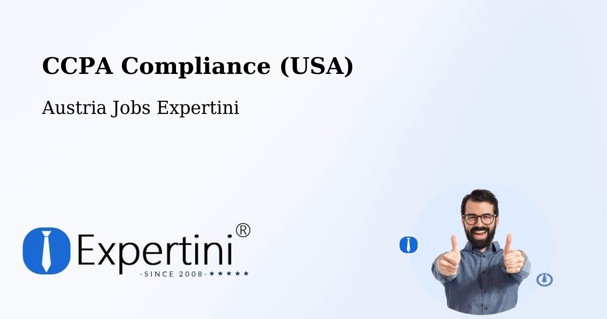 CCPA Privacy Rights & Compliance Notice – Strobl - Austria Jobs Expertini