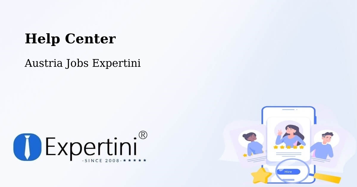 Help Center – Strobl - Austria Jobs Expertini