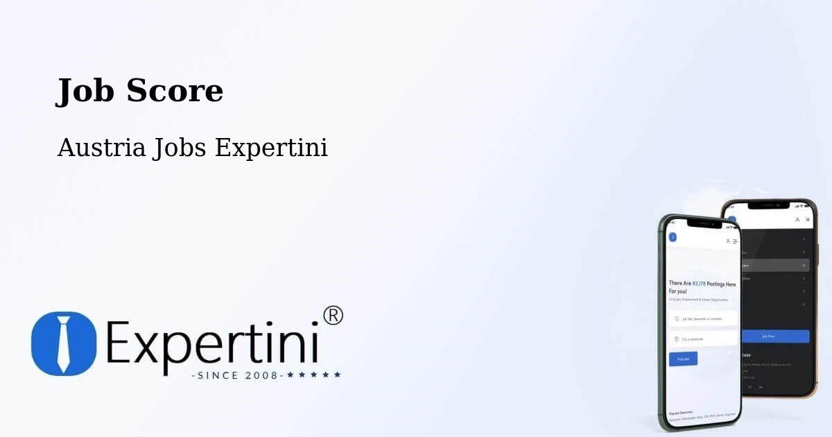 Job Score & Job Description Score Tool – Strobl - Austria Jobs Expertini